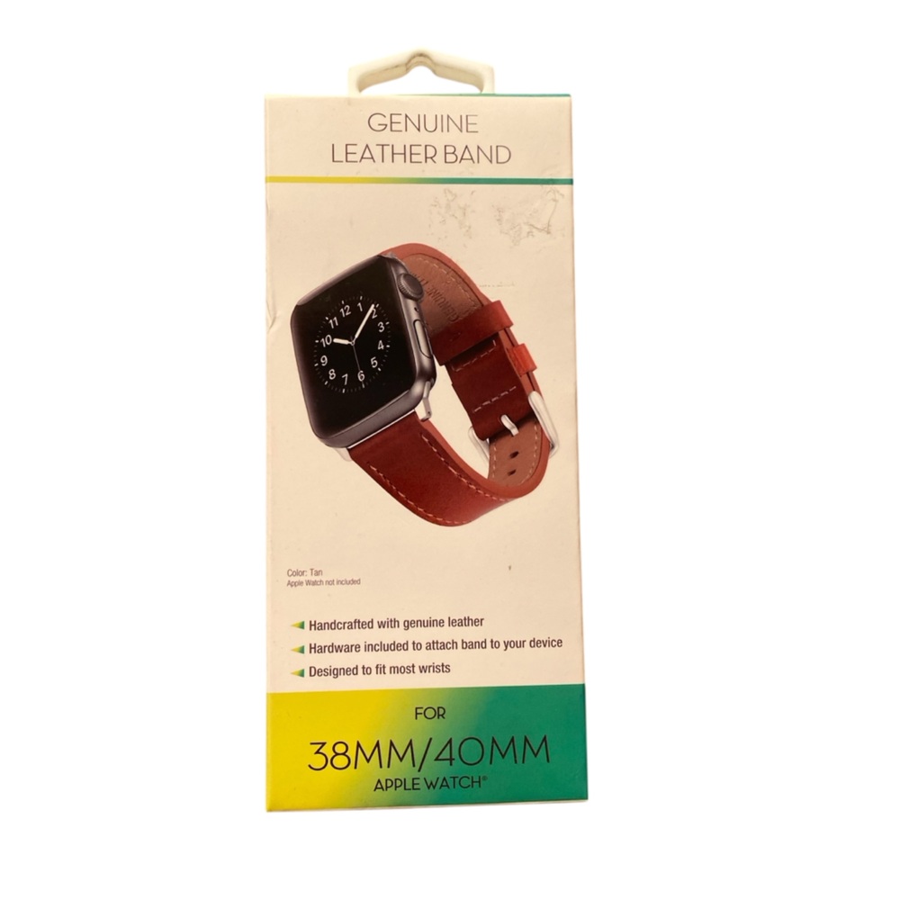 Apple Watch Band in Rich Brown Leather FREE with bundle purchase
